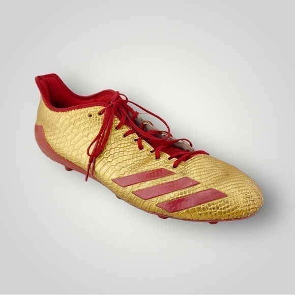 Adidas Gold & Red Mens Cleats Sz 15​ - Picture 5 of 5